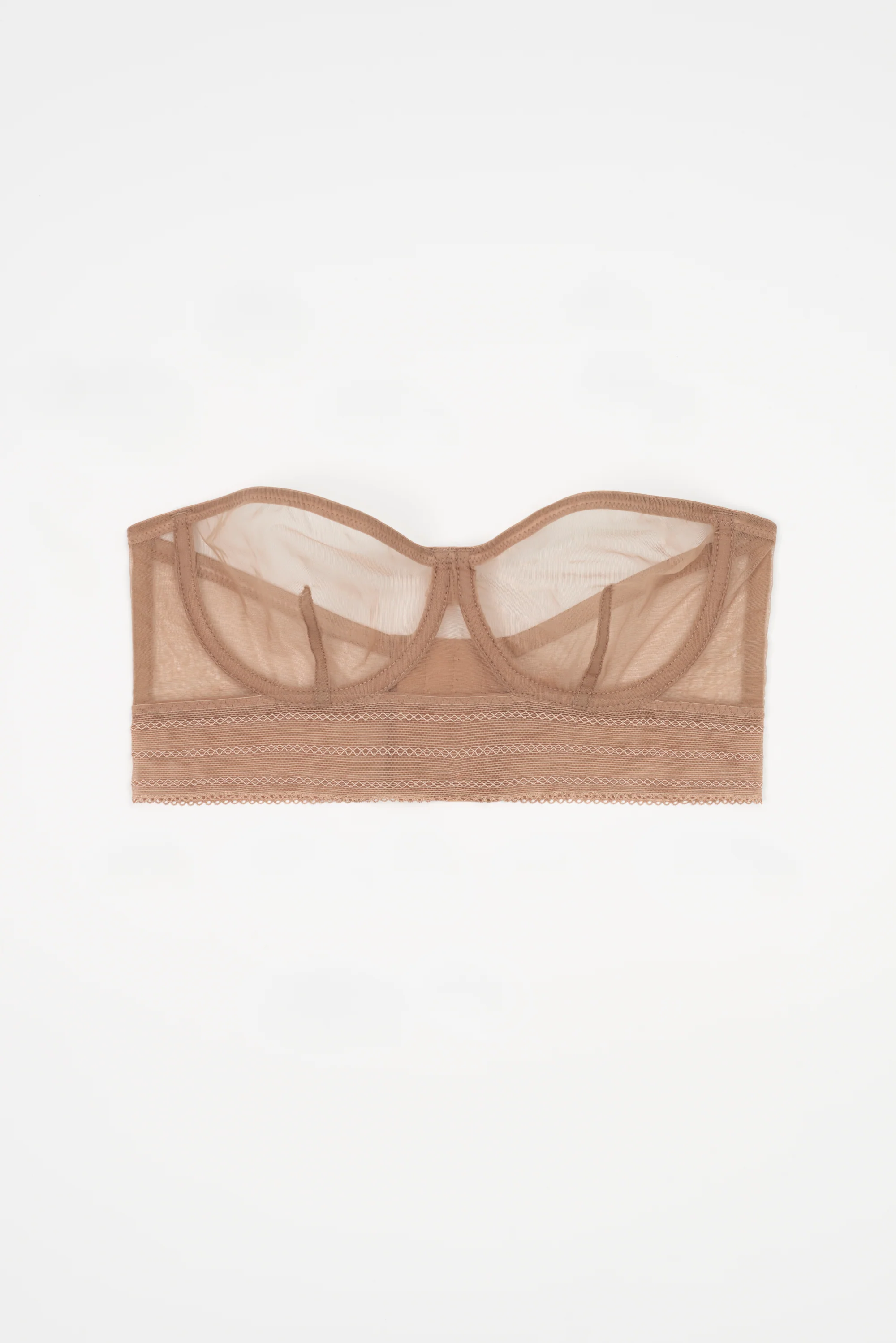 Bare Underwire Strapless Bra | Mocha