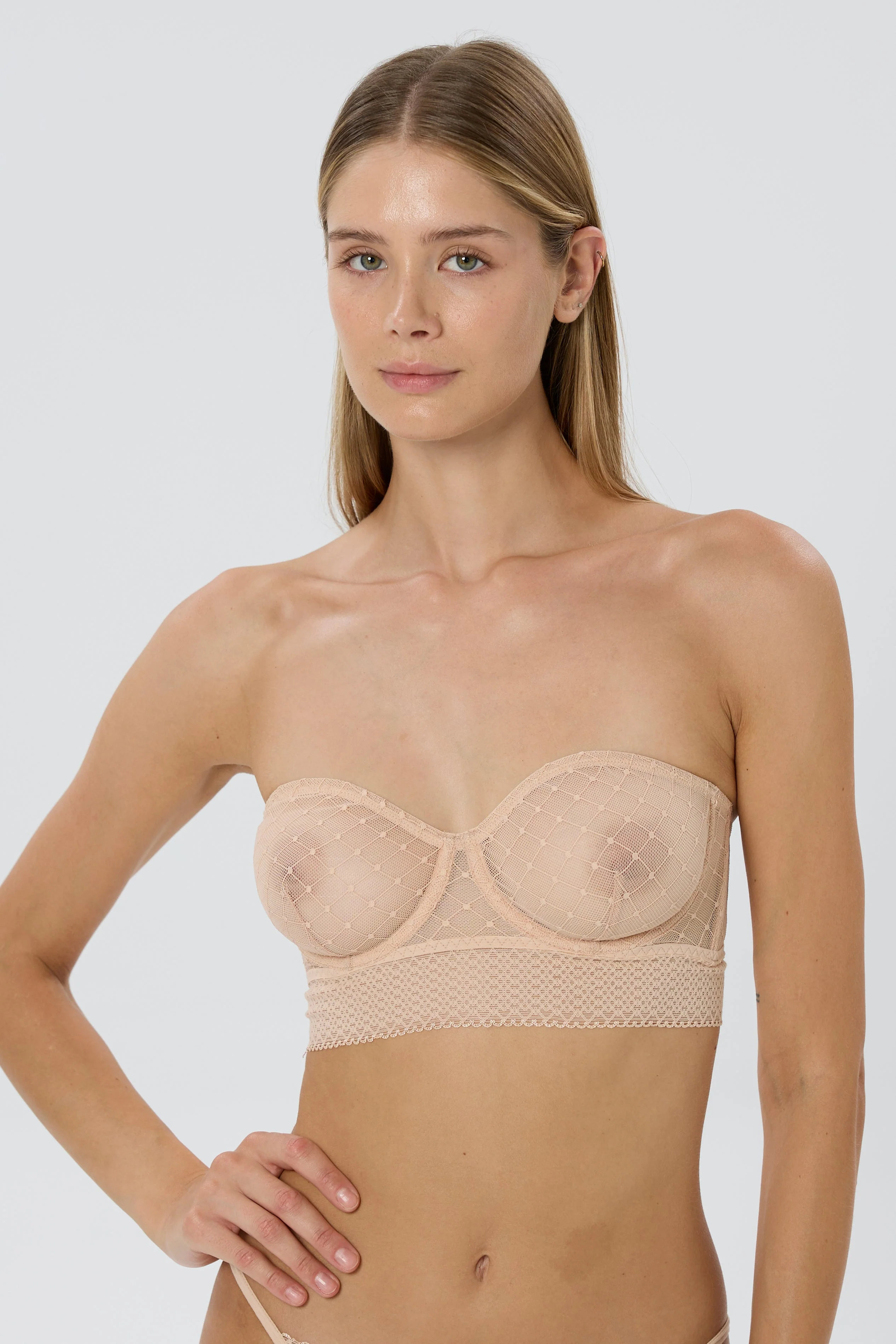 Cosmo Underwire Strapless Bra | Blush - Image 2