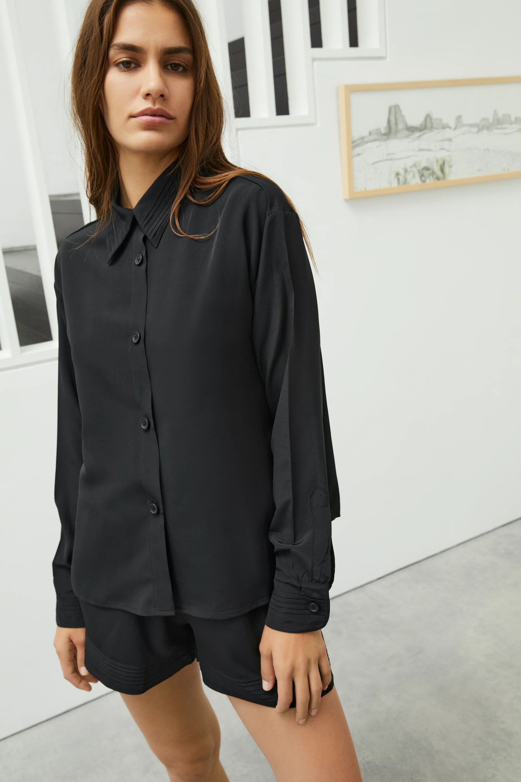 Diana Shirt | Black - Image 4
