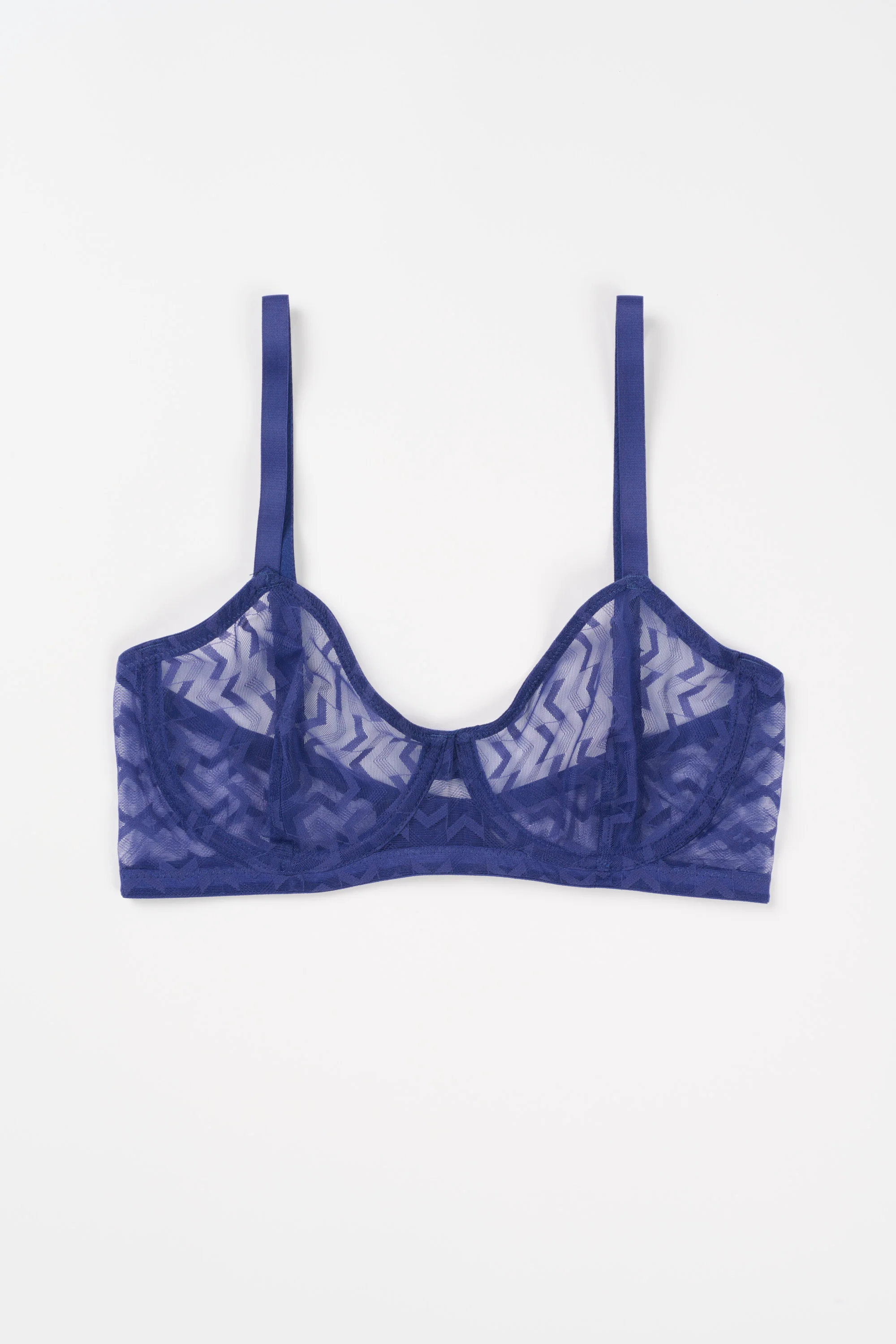 Electra Underwire Bra | Navy Blue