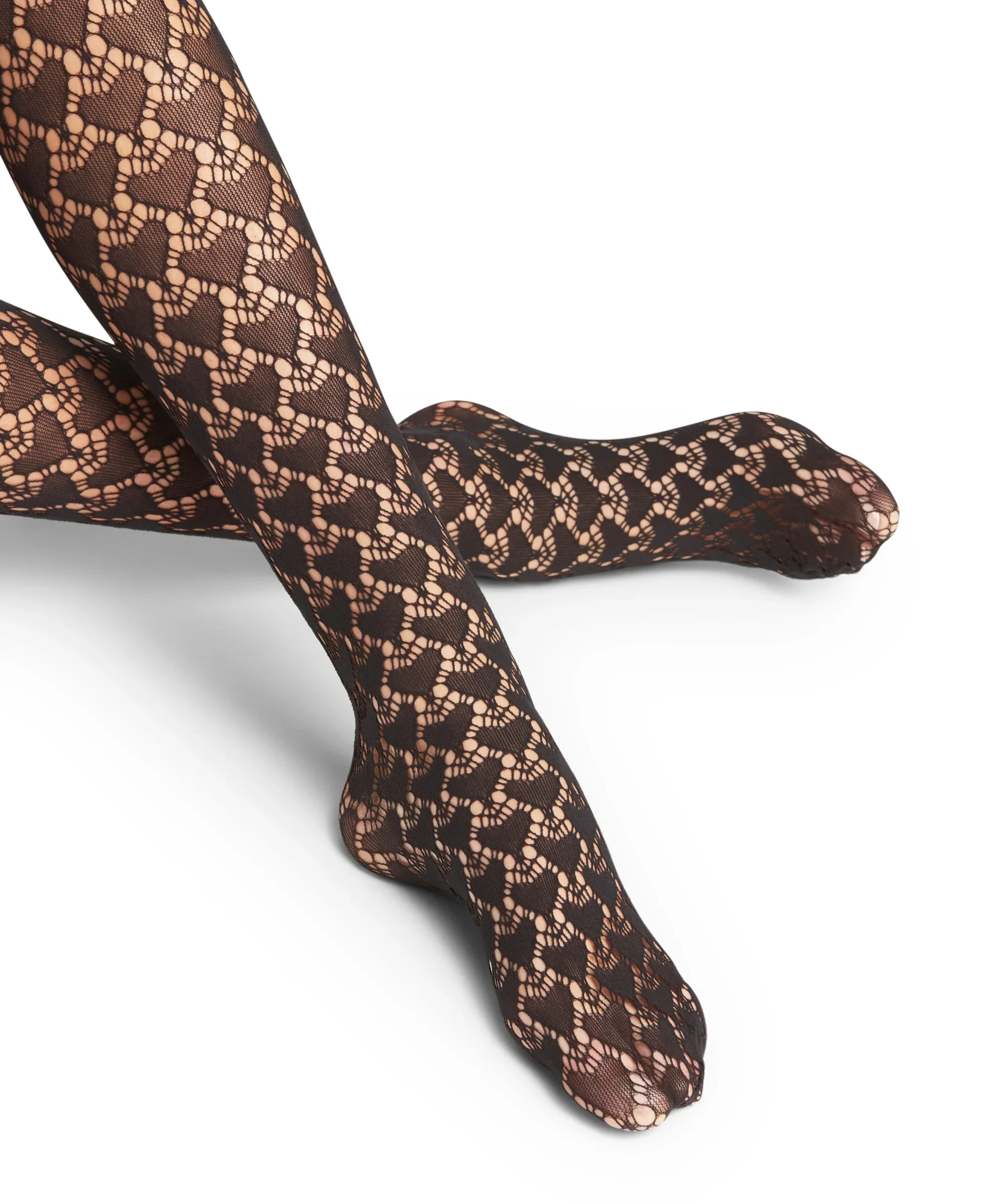 FALKE Emotion Stay Ups | Black - Image 4