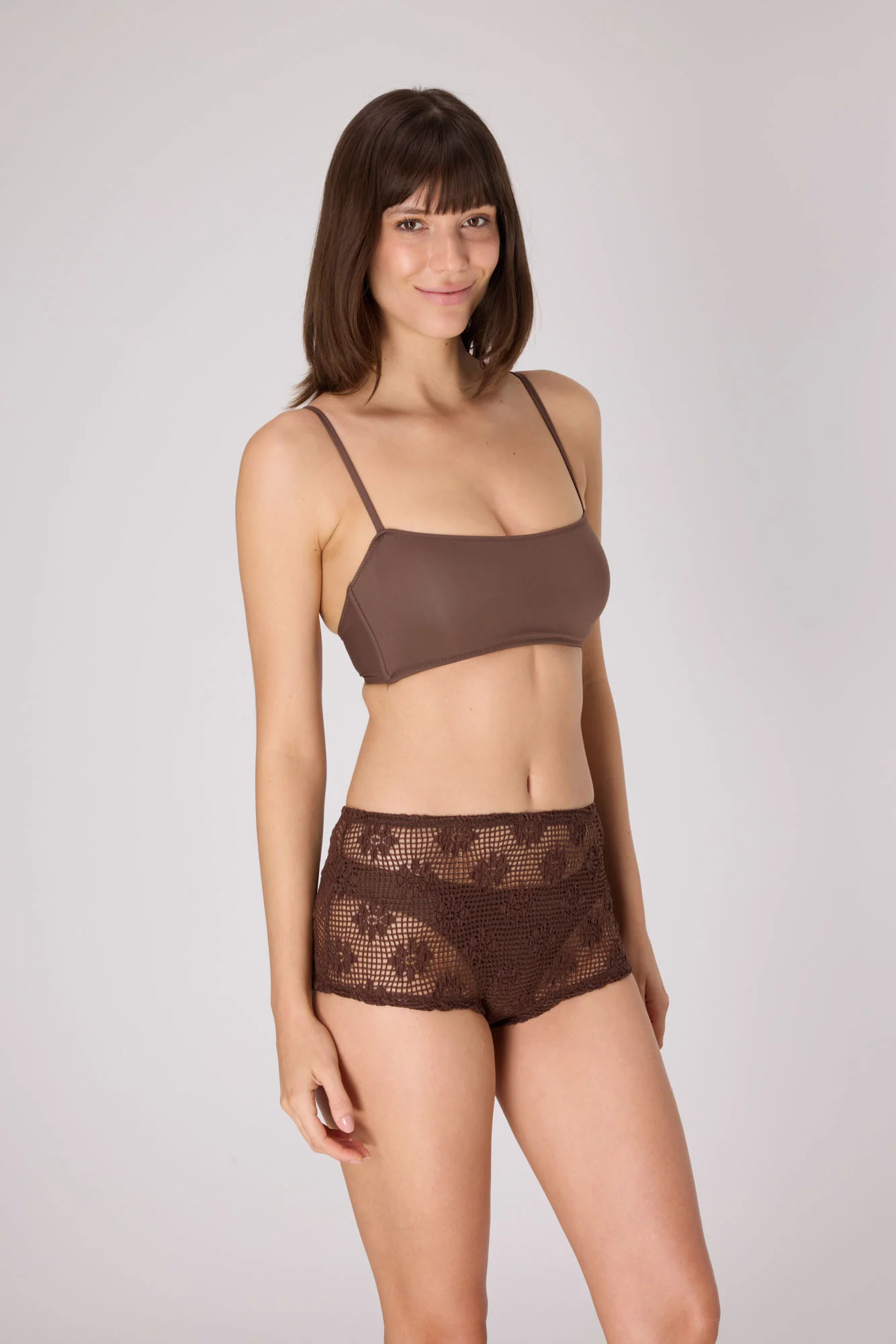 Handloom Shorts  | Choco - Image 5