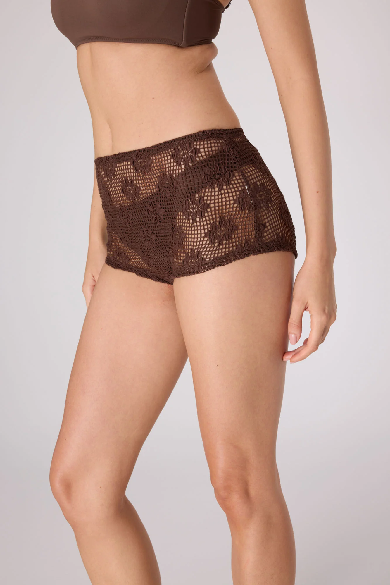 Handloom Shorts  | Choco - Image 6