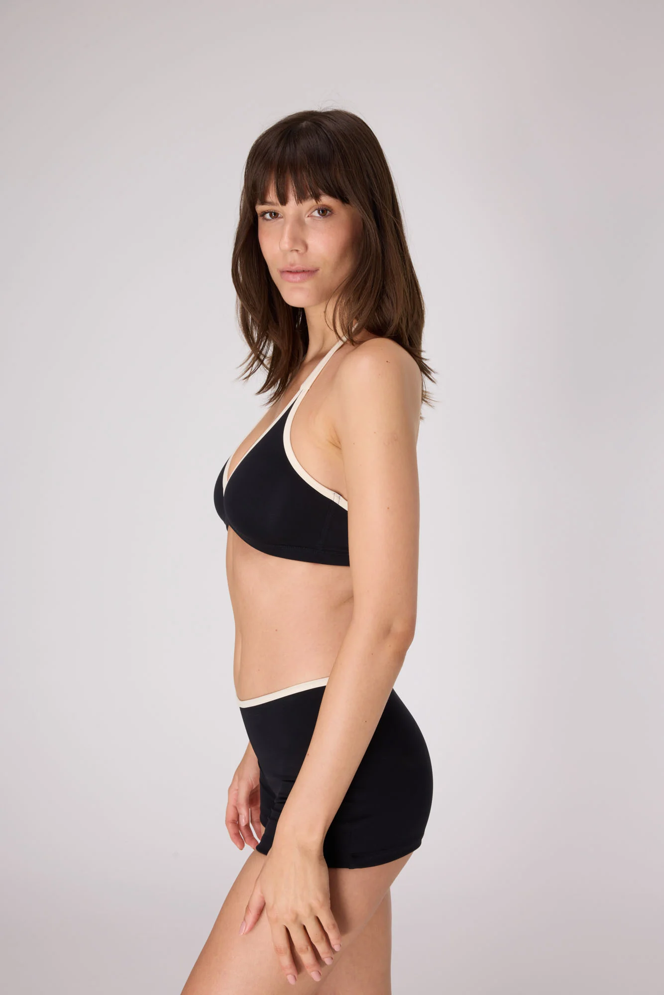 Sandra Boyshort Bikini Bottom | Black - Image 3