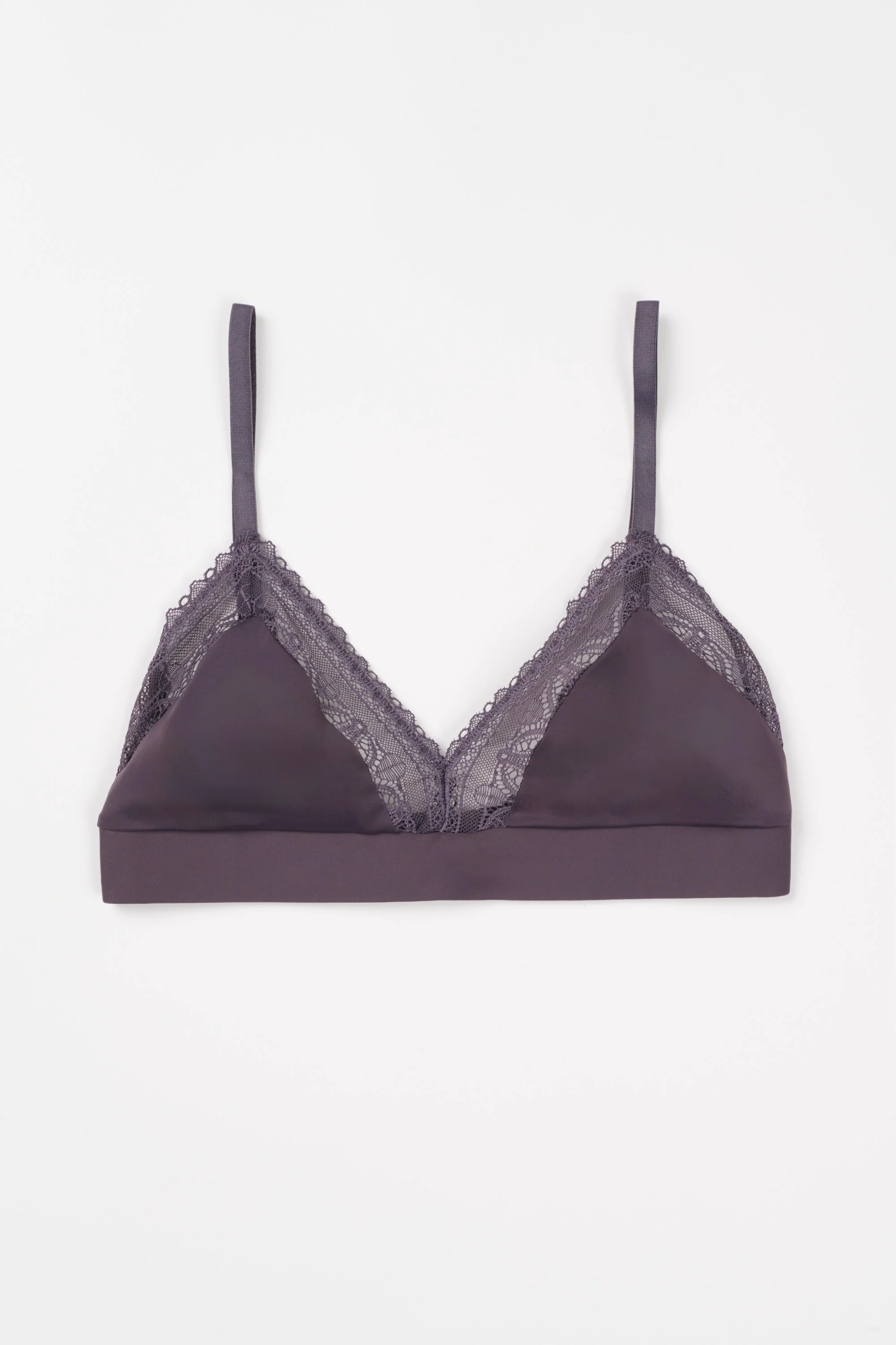 Valery Soft Cup Triangle Bra  | Plum Blossom